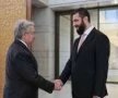 الشرع يستقبل الامين العام للامم المتحدة أنطونيو غوتيريش