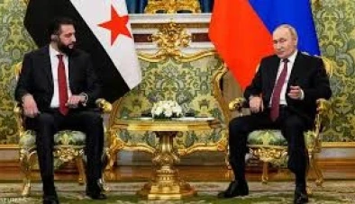 بوتين للشرع: ندعم جهودكم لاستعادة وحدة أراضي سوريا