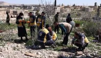 العثور على رفات 5 أشخاص في ريف منبج