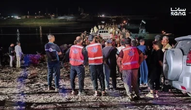 وفاة طفلين وإنقاذ 15 مدنياً إثر غرق عبّارة في دير الزور وتواصل البحث عن مفقودين