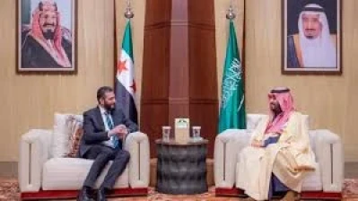 الشرع : بحثت مع ولي العهد السعودي التعاون بين البلدين في جميع المجالات