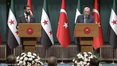 أردوغان: ناقشت مع الشرع اتخاذ خطوات ضد المسلحين الأكراد