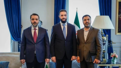 الرئيس الشرع ووزير الخارجية يلتقيان فريد المذهان "قيصر" في باريس ضمن جهود تعزيز العدالة الانتقالية