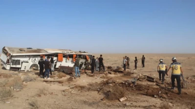 وفاة 6 مدنيين في حادث سير مروّع على طريق دير الزور – تدمر