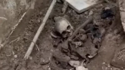 اكتشاف مقبرة بشرية داخل منزل في حي القابون بدمشق