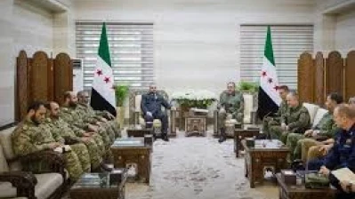 أبو قصرة يستقبل وفدًا عسكريًا روسيًا رفيع المستوى