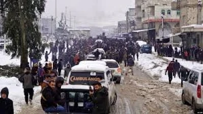 حكومة دمشق تعلن فتح ممر إنساني إلى مدينة كوباني