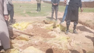 اكتشاف مقبرة جماعية في سجن “الكم الصيني” بالشدادي شمالي الحسكة