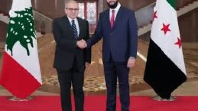 نواف سلام يعلن عن نتائج المباحثات السورية اللبنانية
