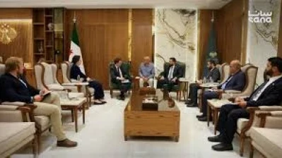 الداخلية تبحث مع وفد بريطاني آليات التنسيق وتسهيل عودة اللاجئين السوريين