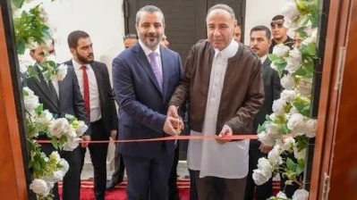 الشيباني يعيد افتتاح السفارة السورية في العاصمة ‏الليبية طرابلس
