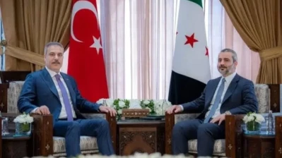 الشيباني وفيدان يبحثان تفعيل اللجنة العليا المشتركة ويشددان على صون سيادة سوريا