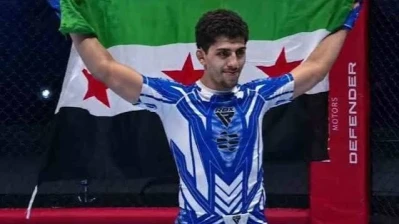 السوري حمزة الحاج علي يتصدر التصنيف العالمي للفنون القتالية المختلطة ‏