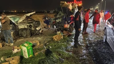 3 قتلى بانفجار على طريق دولية قرب دمشق