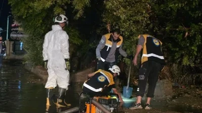 وزارة الطوارئ: التعامل مع أكثر من 250 بلاغاً واستغاثة جراء السيول في سوريا