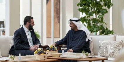 الإمارات وسوريا تبحثان تعميق التعاون الاقتصادي في لقاء رئاسي بأبوظبي