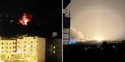 إسرائيل تشن ضربات على ثكنات عسكرية للجيش السوري في الكسوة