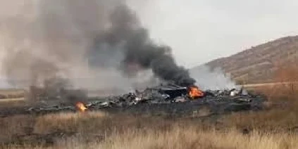 تحطم طائرة عسكرية تركية في جورجيا وعلى متنها 20 شخصا على الأقل