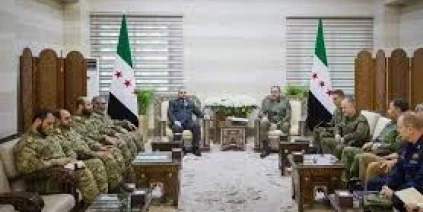 أبو قصرة يستقبل وفدًا عسكريًا روسيًا رفيع المستوى