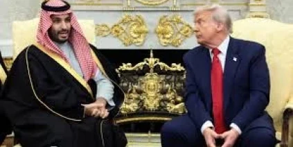 ترامب يذكر أحمد الشرع أمام محمد بن سلمان