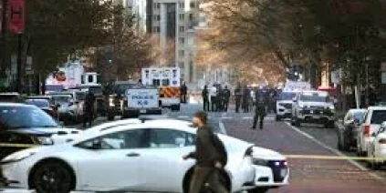 إصابة عنصرين من الحرس الوطني بإطلاق نار قرب البيت الأبيض