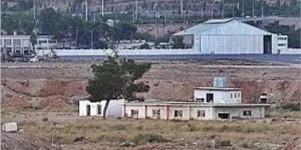 قذائف مجهولة المصدر سقطت في محيط مطار المزة بدمشق