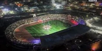 افتتاح الدوري السوري في ملعب البانوراما بدرعا