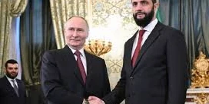 بوتين يستقبل الشرع في زيارة رسمية لموسكو