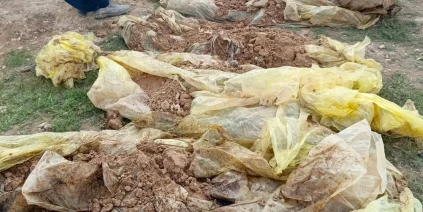 نقل جثامين من مقبرة جماعية في الشدادي إلى حلب للكشف عن هوياتها