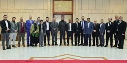 الرئيس الشرع يلتقي أبناء الجالية السورية في ألمانيا