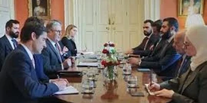 ستارمر يبحث مع الشرع الهجرة وأمن الحدود