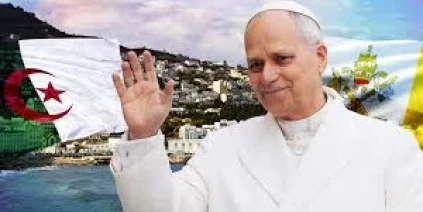 بابا الفاتيكان ينشر رسالة سلام من الجزائر
