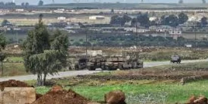 توغل دولة الاحتلال بالقنيطرة وتمركز في غرف مسبقة الصنع