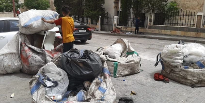 جامعو المواد القابلة للتدوير بين المخاطر والتهميش