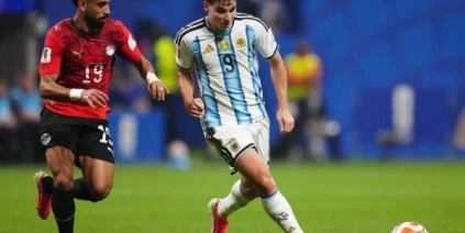 الارجنتين تبلغ الربع النهائي في كأس العالم بعد فوزها على مصر 2/3