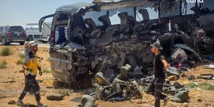 وفاة 35 شخصاً  وإصابة العشرات جراء حادث سير على طريق دير الزور دمشق