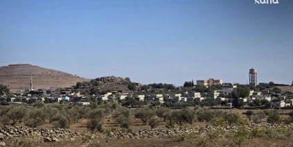 الاحتلال الإسرائيلي ‏ينفذ أعمال تجريف واسعة قرب قرية العشة بريف القنيطرة الجنوبي