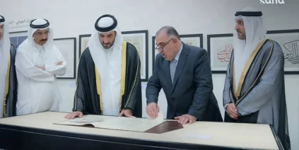 ملتقى الشارقة للخط يستقطب 272 فناناً ويعرض 681 عملاً بمشاركة سورية متميزة