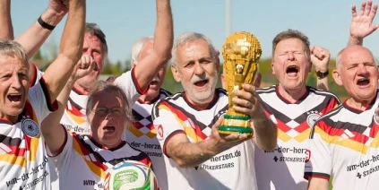 منتخب ألمانيا فوق 80 عاماً يحرز لقب كأس العالم