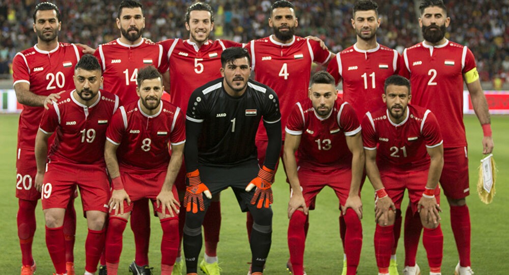 فريق المنتخب السوري (سبوتنيك)