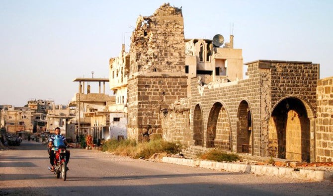 صورة للمسجد العمري في درعا