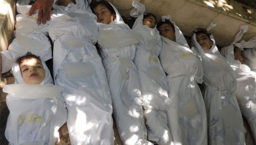ضحايا القصف الكيماوي على غوطة دمشق 2013 (إنترنت)