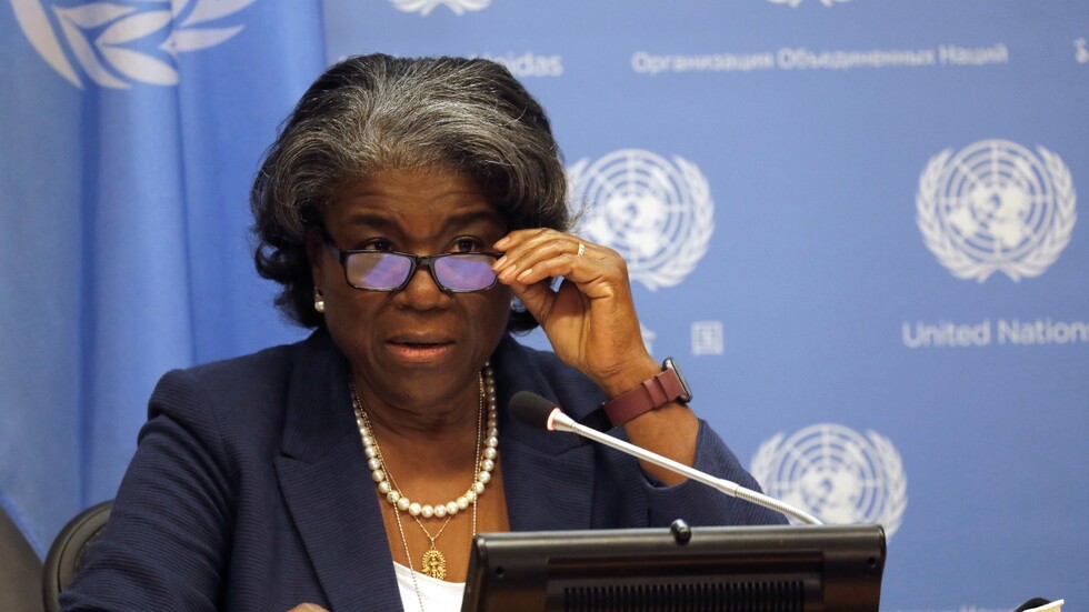 سفيرة الولايات المتحدة في الأمم المتحدة ليندا توماس-غرينفيلد (إنترنت)