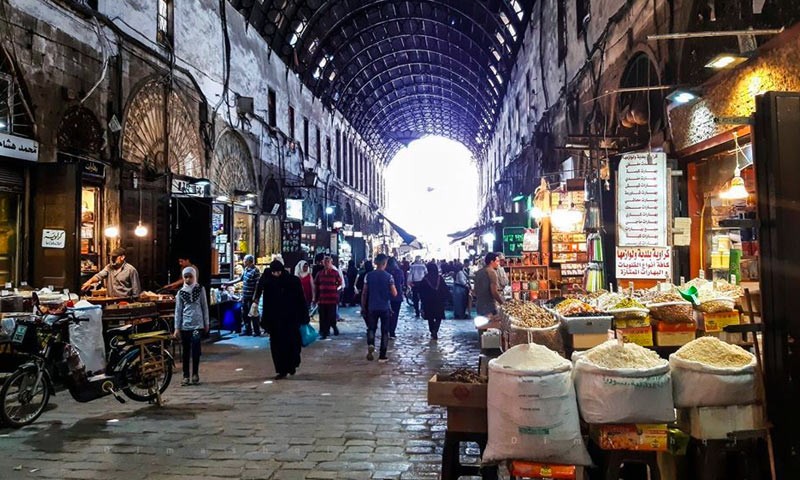 البزورية في دمشق القديمة(عدسة شاب دمشقي)