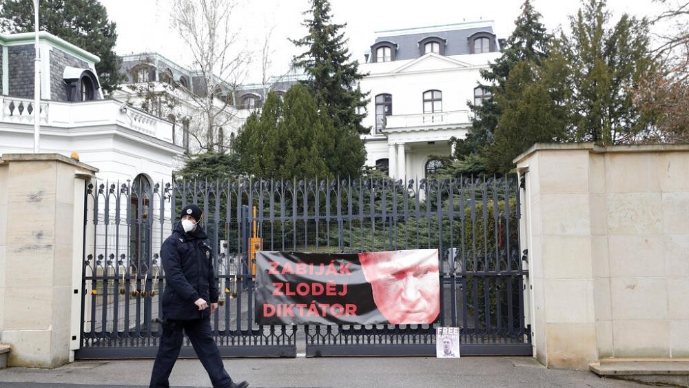 مقر السفارة الروسية في التشيك (إنترنت)