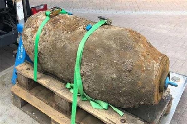 قنبلة قديمة تم العثورعليها في وقتٍ سابق (إنترنت)