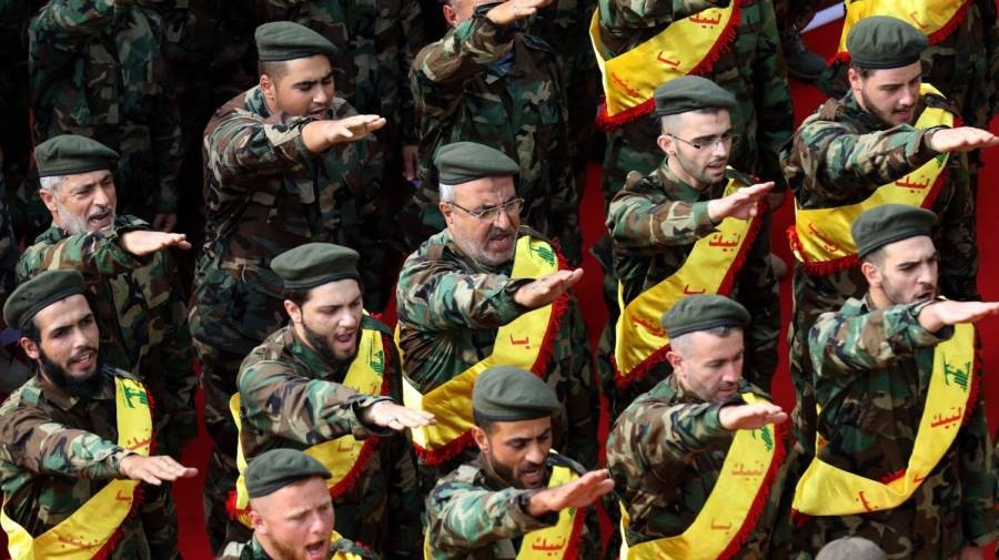 عناصر من حزب الله اللبناني (إنترنت)
