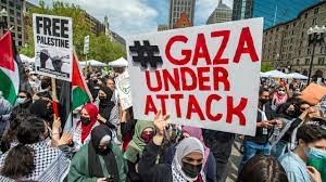 مظاهرات حاشدة في عدة مدن حول العالم تأييدا للفلسطينيين