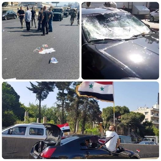 لبنانيون غاضبون من وجود انصار الاسد في لبنان