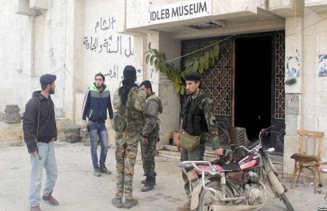 متحف ادلب  تحت سيطرة "هبئة تحرير الشام "/ انترنت